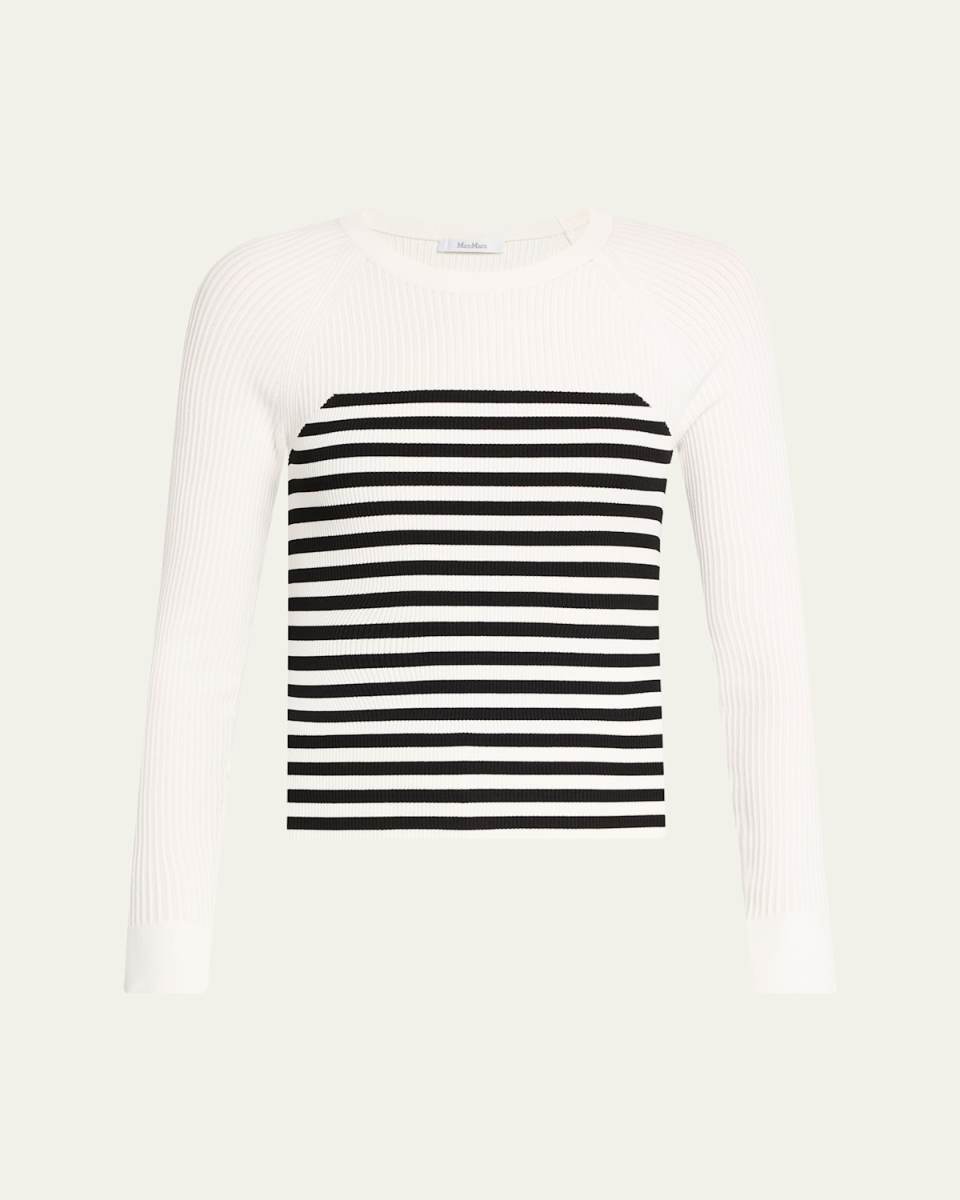 Braies Stripe Ribbed Top